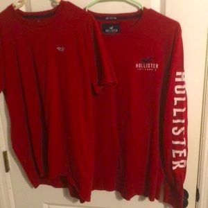 2 Hollister shirts
